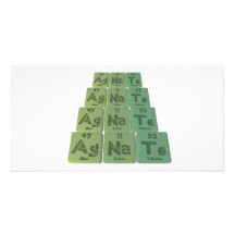 Agnate-Ag-Na-Te-Silver-Sodium-Tellurium Photo Card Template