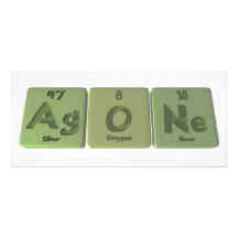 Agone-Ag-O-Ne-Silver-Oxygen-Neon Custom Rack Cards