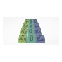 Agues-Ag-U-Es-Silver-Uranium-Einsteinium Photo Cards