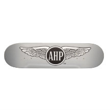 AHP Wings - B&W Skate Board Deck