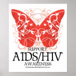 AIDS/HIV Butterfly Print