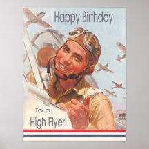Air Force Birthday Poster