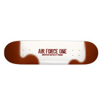 Air Force One Custom Skateboard
