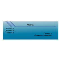 Airline Business Card