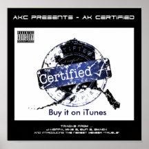 AKCERTIFIED POSTER
