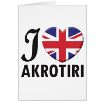 Akrotiri Love Card