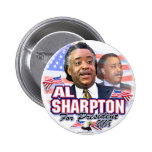 Al Sharpton 08 Button 