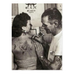 Al Shieferly tattoos Rose Postcards