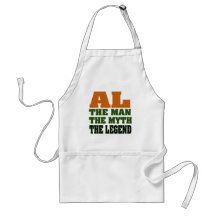 Al - the Man, the Myth, the Legend! Aprons