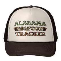 Alabama Bigfoot Tracker Mesh Hats
