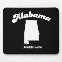 Alabama - Double Wide T-shirt Mouse Mat