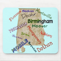 Alabama Mouse Pads