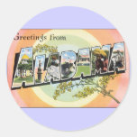 Alabama - Vintage Alabama Travel Stickers