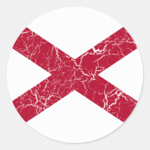 AlabamaD Round Sticker