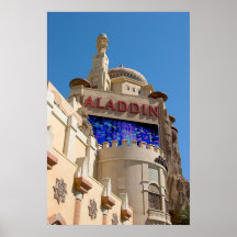 Aladdin Casino Las Vegas Print