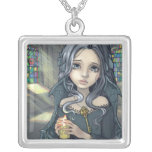 Alannah NECKLACE gothic fairy candle