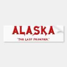 ALASKA BUMPER STICKERS