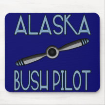 Alaska Bush Pilot Mouse Mat