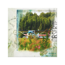 Alaska Bush Plane Canvas Canvas Prints