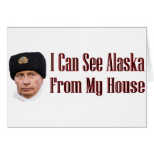 Alaska from my house card