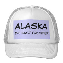 Alaska , The Last Frontier Cap Trucker Hat