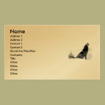 Alaskan Timber Wolf Business Card business cards