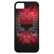 Albania Flag Iphone 5 Case-Mate Case