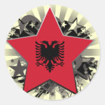 Albania Star Sticker