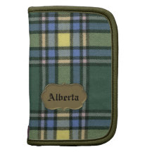 Alberta Original Tartan Mini Folio Planners
