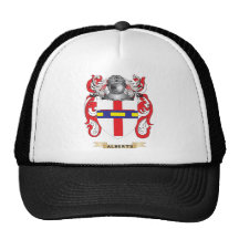 Alberts Coat of Arms (Family Crest) Trucker Hats