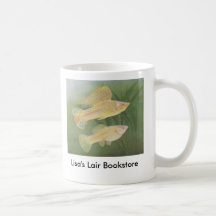 Albino Mollies - Poecilia latipinna B/store Promo Coffee Mugs