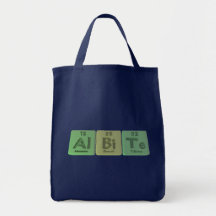 Albite-Al-Bi-Te-Aluminium-Bismuth-Tellurium Canvas Bags
