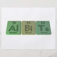 Albite-Al-Bi-Te-Aluminium-Bismuth-Tellurium Flyer