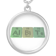 Albite-Al-Bi-Te-Aluminium-Bismuth-Tellurium Custom Jewelry