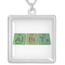 Albite-Al-Bi-Te-Aluminium-Bismuth-Tellurium Pendants