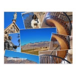 Albuquerque Santa Fe Collage, New Mexico Postcards