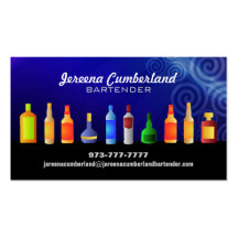 Alcohol Business Cards