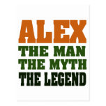 Alex - the Man, the Myth, the Legend! Postcards