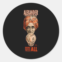Alexander crystal seer knows sees tells all stickers