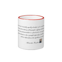 Alexander Hamilton Quotation 2 Mug