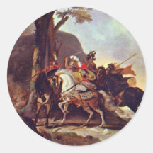 Alexander The Great In The Battle Of Granicus Stickers