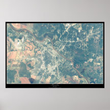 Alexandria, Louisiana satellite poster