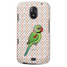 Alexandrine Parakeet Galaxy Nexus Cases