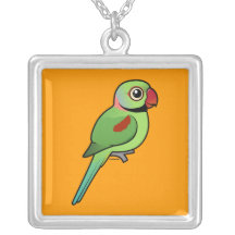 Alexandrine Parakeet Necklaces