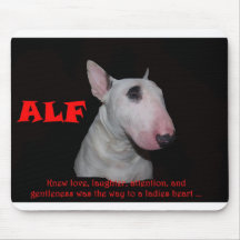 ALF knew love laughter attention and gentleness Mousepad