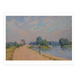 Alfred Sisley The Road to Hampton Court 1874 Post Card