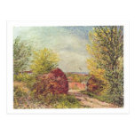 Alfred Sisley - Veneux-Nadon im Frühling 1885 Postcards