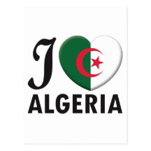 Algeria Love Postcard