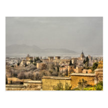 Alhambra Palace, Granada, Spain Postcard