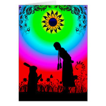 Alice and the Rabbit Card